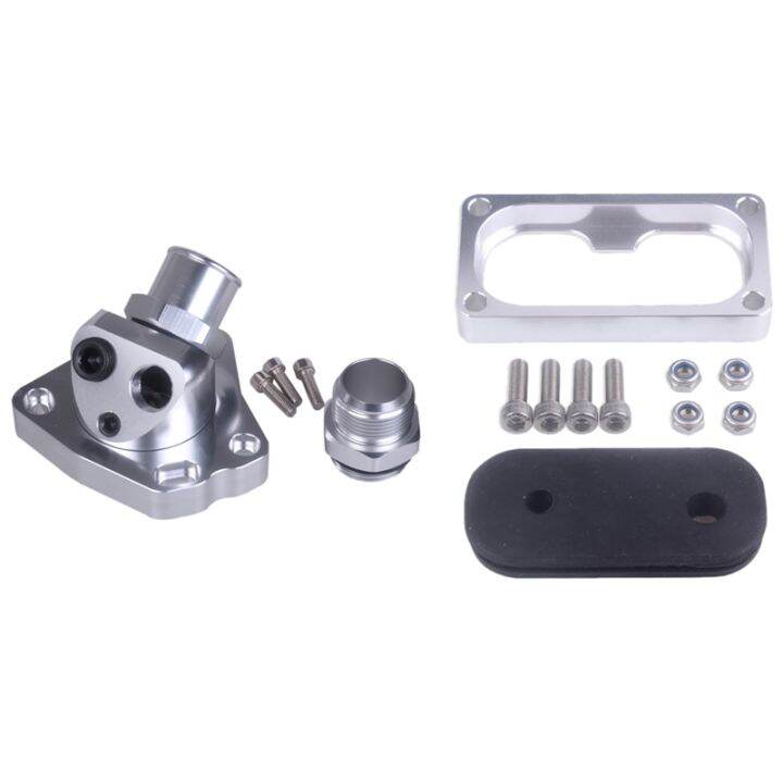 Alloggiamento Termostato Girevole In Alluminio Per K-Series K20 K24 (K Swap) Con Termostato Stant 180°F - 4