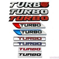 NEW kth0868 Modified Turbo Metal Car Side Body Sticker for Honda Toyota Hyundai Chevrolet Nissan Volvo Auto Rear Emblem Badge Decal