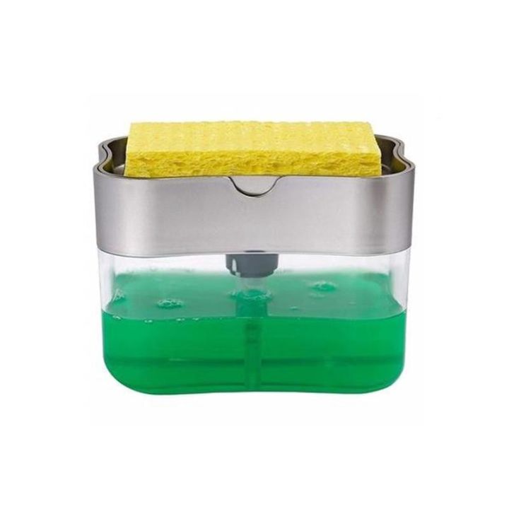 2-in-1-manual-press-liquid-soap-dispenser-pump-sponge-kitchen-tool