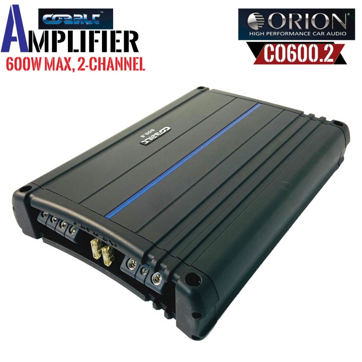 เพาเวอร์แอมป์-orion-รุ่นcobalt-co-600-2-แอมป์-class-ab-2ch-กำลังขับ-600วัตต์-ขนาดกะทัดรัดนี้ใช้พื้นที่ไม่มาก-เพาเวอร์แอมป์-เครื่องเสียงติดรถยนต์