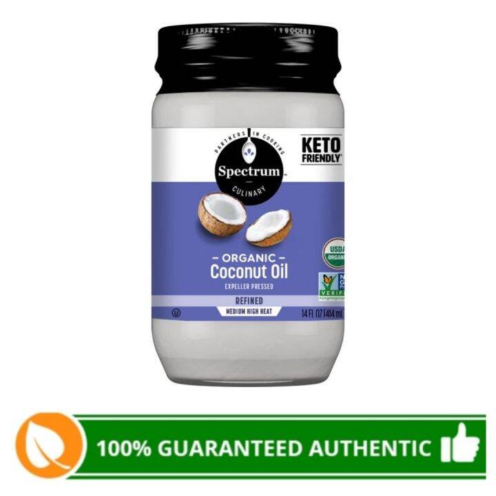 Spectrum Organic Coconut Oil Refined 414mL Lazada PH Spectrum organic coconut oil refined 414ml lazada ph