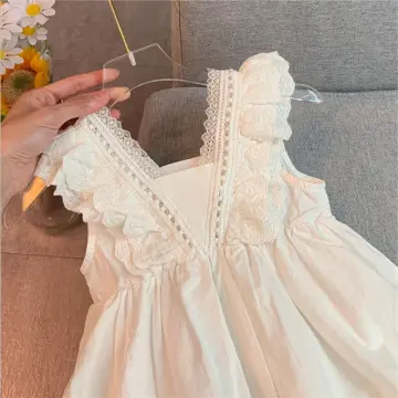 Girls white dress on sale top