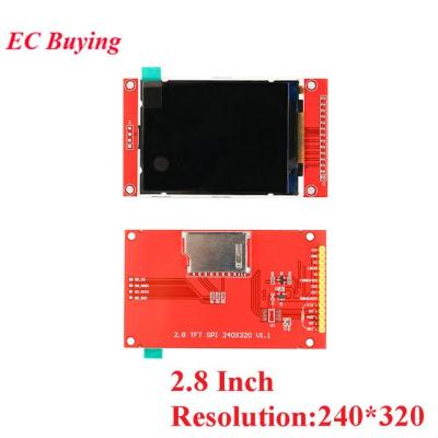 【Worth-Buy】 1.44/1.8/2.0/2.2/2.4/2.8นิ้วหน้าจอสี Tft โมดูลจอแสดงผลชนิด Lcd ไดรฟ์ St7735 Ili9225อินเตอร์เฟซ Ili9341 Spi 128*128 240*320