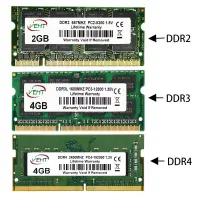 DDR3L DDR2 DDR4 8GB 4GB 16GB 1600 2666 2133 3200 DDR3L 204Pin SODIMM โน๊ตบุ๊คแรมความจำ DDR2 DDR3 RAM 260PIN RAM Ddr4 8GB