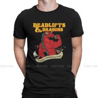 Workout Gain Quote Deadlifts Dragons Dnd Casual Tshirt Bodybuilding Pumping Gym Muscle Training Crossfit Tops Casual T Shirt Men S-4XL-5XL-6XL