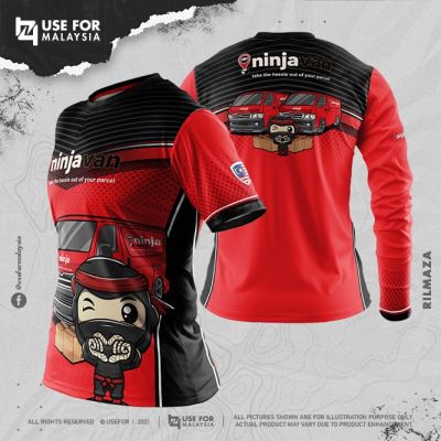 ❡❉✶Use For Malaysia / Baju Ninja Van Sublimation Shirt / baju ninja / courier / men shirts / Baju co