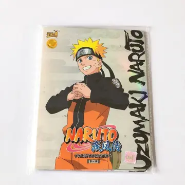 New Kayou Naruto Cards Scroll of Youth Gift Box CR Naruto Kakashi SP Sakura  Jiraiya Anime Flash Gold Card Game Collectible Toys