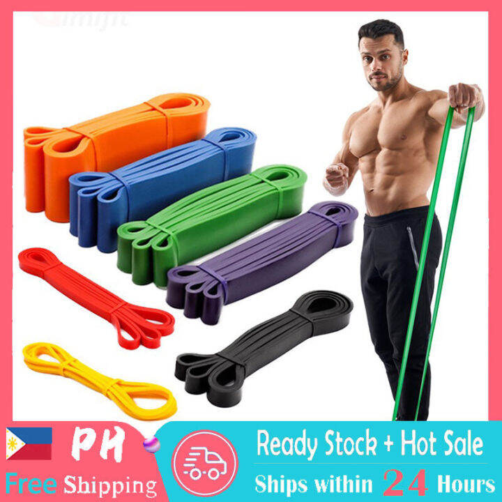 Resistance Band Set Latex Yoga Strength Training Pullups Auxiliary