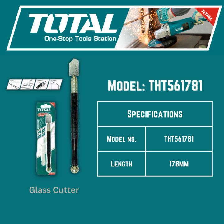 Total THT561781 Glass Cutter Lazada