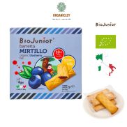 Organic Blueberry Bar BioJunior 100g - Organicley