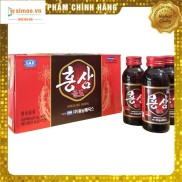 SẢN PHẨM CHÍNH HÃNG COMBO 10 CHAI NƯỚC HỒNG SÂM HÀN QUỐC 6 NĂM TUỔI