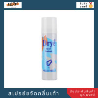 สเปรย์ขจัดกลิ่นเท้า ขนาด 65 ml สเปรย์ดับกลิ่นรองเท้า สเปรย์ระงับกลิ่นรองเท้า ดับกลิ่นเท้า ดับกลิ่นเหม็น ระงับกลิ่นเท้า