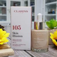 รองพื้น Clarins Skin Illusion natural hydrating foundation 30ml สี 105 nude สี 108 sand