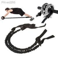 2pcs Ab Roller Pull Rope Waist Abdominal Exercise Gym Fitness Resistance Bands