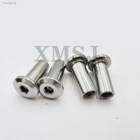 ✷ 1/5pcs M6 M8 304 Stainless Steel Large Flat Hex Hexagon Socket Head Furniture Rivet Connector Insert Joint Sleeve Cap Nut