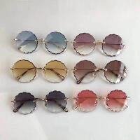 Luxury Design Sunglasses Fashion Glasses Women with Pearl Round Vitnage Flower Sunglasses Beach Party CE142 Oculos de Grau