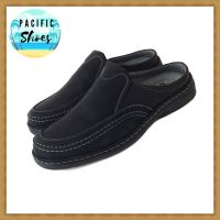 CSB รองเท้าเปิดส้นชาย รุ่น CM462 สีดำ รองเท้าแตะชาย รองเท้าผู้ชาย by Pacific Shoes