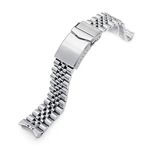 SEIKO Wrist Watch [MiLTAT] 20mm metal band stainless steel Jubilee bracelet  V clasp for divers SKX013 SBCM023 SBCM025 SBCM027 SBCM029 Clock | Lazada PH