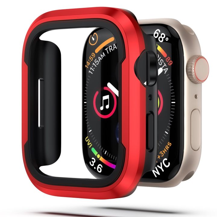 อลูมิเนียมอัลลอยด์นาฬิกา-case-สำหรับ-apple-watch-8-7-41มิลลิเมตร45มิลลิเมตรปก40มิลลิเมตร44มิลลิเมตรสำหรับ-i-watch-6-se-5-4อุปกรณ์เสริมเคสเชลล์กรอบโลหะสำหรับ-apple-watch-อัลตร้า49มิลลิเมตร