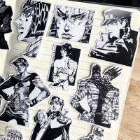 hotx【DT】 Anime Sticker JOJOs Bizarre Adventure Decal Stone and Jolyne Cujoh Ermes