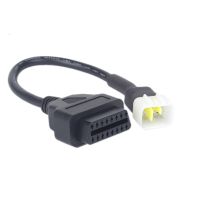 【hot】✘☏  OBD2 Extension Adaptors Autocycle Diagnostic Cable BENELLI TRK502 TNT600 LEONCINO Motorcycle