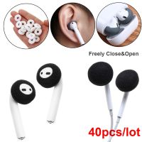 【cw】 40PCS Durable Soft Sponge Foam Earphone Tips Cover Airpods Earpods Anti Covers Earpad Accessory ！