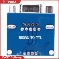 MAX3232กระดานกระพริบ MAX232เพื่อ TTL RS232 3.3V-5.5V ตัวเมียโมดูลเพื่อ TTL อนุกรมทีเอ็กซ์อาร์เอ็กซ์ RS232 VCC GND เพื่อ TTL บรัชบอร์ด