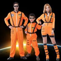 ชุดคอสเพลย์นักบินอวกาศสำหรับเด็กชุดนักบินกองทัพอากาศนักบินอวกาศชุดแสดงวันฮาโลวีน