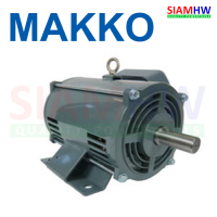 MAKKO มอเตอร์ 3 แรงม้า 2สาย 220V แกนø28mm 1450RPM