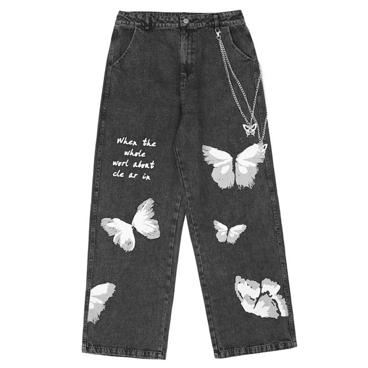 shzq-hip-hop-butterfly-chain-print-jeans-straight-wide-leg-pants-harajuku-oversize-streetwear-loose-joggers-men-baggy-trousers