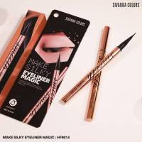 Sivanna Make Silky Eyeliner MagicHF9014 อายไลเนอร์ เมจิกหัวฟองน้ำเมจิก- หมึกดำสนิท เส้นเล็กเขียนง่าย- กันน้ำ  กันเหงื่อกันเหงื่อ