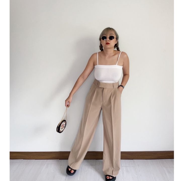 jeeeed-trousers-กางเกงขากระบอกใหญ่-กางเกงสีสดใส-กางเกงขายาวสีสดใส-กางเกงทรงลุงสีจี้ด-กางเกงขายาวทรงลุงสีสดใส