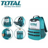 TOTAL กระเป๋าเครื่องมือช่าง แบบสะพายหลัง รุ่น THBP0201 ( Tools Backpack ) - กระเป๋าเป้ กระเป๋าเครื่องมือ