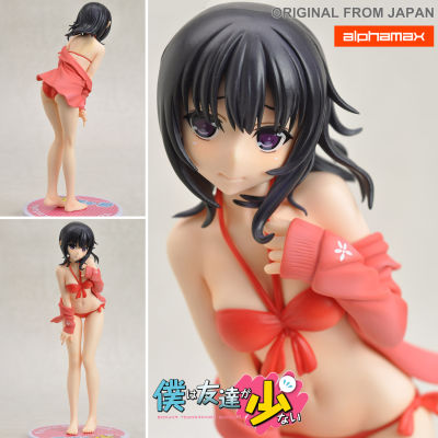 Figure ฟิกเกอร์ งานแท้ 100% Alphamax จากการ์ตูนเรื่อง Haganai Boku wa Tomodachi ga Sukunai ชมรมคนไร้เพื่อน Yozora Mikazuki โยโซระ มิคาซึกิ Swimsuit ชุดว่ายน้ำ 1/7 Ver Original from Japan Anime อนิเมะ การ์ตูน คอลเลกชัน ของขวัญ New Collection ตุ๊กตา โมเดล