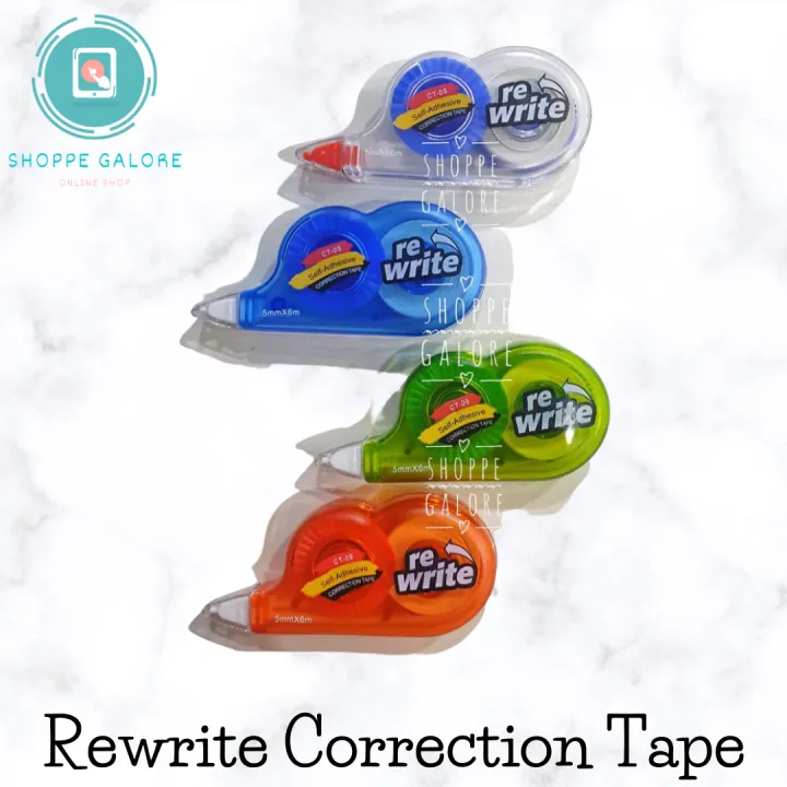 REWRITE CORRECTION TAPE Lazada PH
