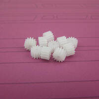 10Pcs 132A 0.5M 13T 2MM แกนปีกนกพลาสติกตรงฟันมอเตอร์เกียร์อะไหล่สำหรับ DIY RC รถรุ่น-final1