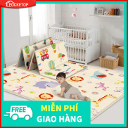 Thảm xốp PE POCKETOP cho bé tập bò hình thức đẹp chống thấm nước chống