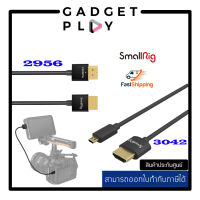 [กรุงเทพ ด่วน 1 ชั่วโมง] SmallRig 2956 Ultra Slim 4K HDMI Cable 35cm //SmallRig 3042 Ultra Slim 4K  (D to A) 35cm สินค้าประกันศูนย์ไทย