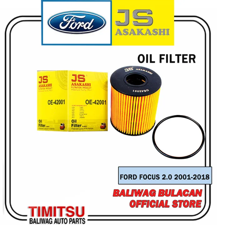 OIL FILTER FORD FOCUS 20012018 PART NO. OE42001 JS ASAKASHI Lazada PH