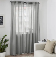 Curtains, 1 pair, 145x250 cm