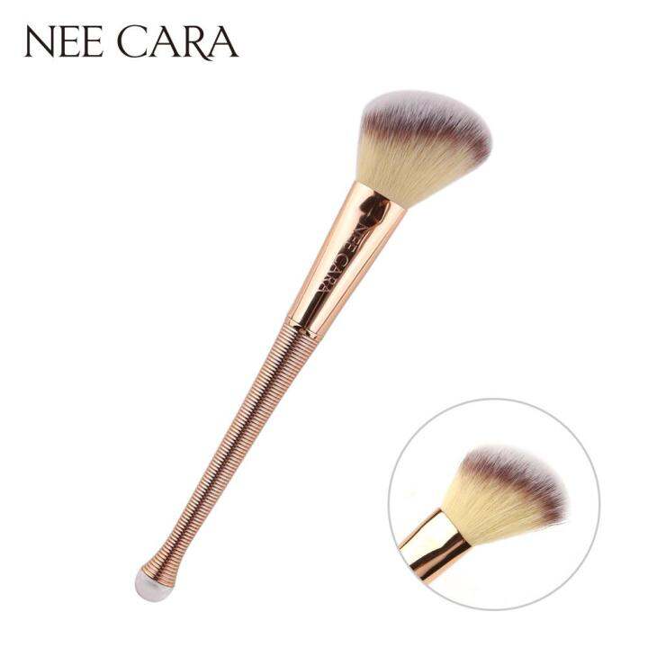 nee-cara-นีคาร่า-แปรงแต่งหน้า-แปรงปัดแก้ม-แปรงหัวตัดเฉียง-n880-angled-brush