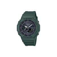 Casio นาฬิกา G-Shock [ของแท้จากญี่ปุ่น] พลังงานแสงอาทิตย์ GA-B2100-3AJF สีเขียวสำหรับผู้ชายพร้อมบลูทูธ