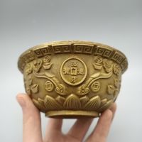 China Collection ss Cornucopia Wealth Graphics Bowl Metal Crafts Home Decoration