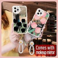 lovely originality Phone Case For iphone 12 Pro Max Anti drop airbag interest texture Mirror surface Hangings luxurious