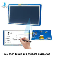 SeasBoat 5.0 นิ้ว 5.0 TFT SSD1963 โมดูล LCD จอแสดงผลพร้อมแผงสัมผัส SD การ์ด 800X480