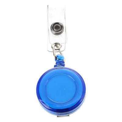 Recoil Retractable Yo Yo Key Ring PULL CHAIN Belt Clip ID CARD Holder Ski Pass