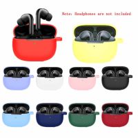 Silicone Cover Case For For Xiaomi Mi Flipbuds Pro Bluetooth Earphone Protective Case With Key Ring Earphone Accessories