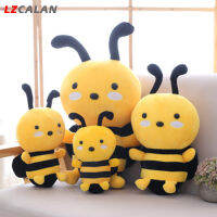 LZCA Honeybee ตุ๊กตาผ้าน่ารักผึ้งที่มีปีกยัดไส้นุ่มตุ๊กตาเด็กทารกของขวัญวันเกิดเด็กตุ๊กตาปลอบใจเด็ก