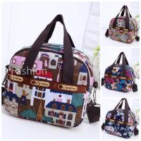 Fashion handbag พร้อมส่ง! กระเป๋าสะพายข้าง กระเป๋าถือแฟชั่น ผ้าไนล่อน มีช่องใส่ของ 3 ช่อง รุ่น ST-657