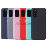 For Samsung Galaxy A51 A71 S20 Ultra S10 Plus A01 A21 A31 A41 A21S A10 A20 A30 A40 A50 A70 Solid Color Silicone Cover Case
